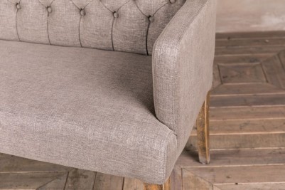 French style upholstered bench