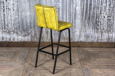 yellow breakfast bar stool