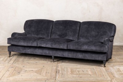 rich velvet sofa