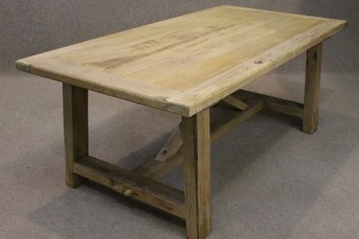 old pine table