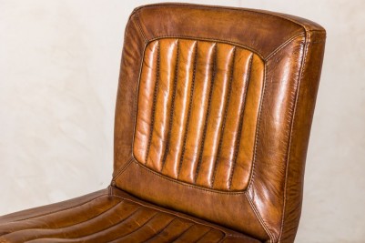 Jenson Distressed Leather Dining Chairs