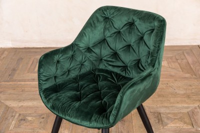 emerald green dining chair