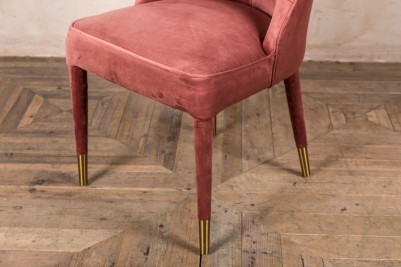 blush pink pisa chair