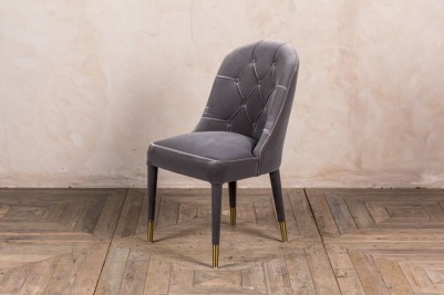 fossil velvet dining chair