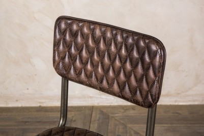 quilted leather chiar