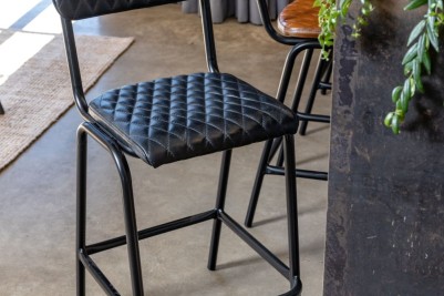 black-bar-stool-in-home