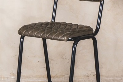 Princeton Quilted Leather Bar Stools