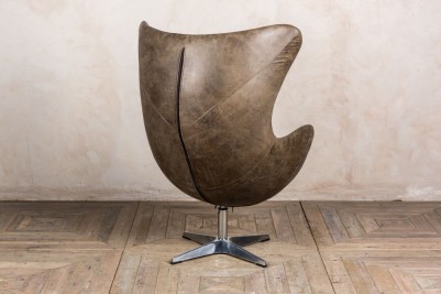 brown egg chair