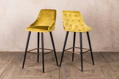 lime yellow bar stools