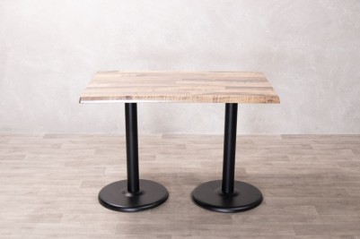 rustic-maple-rectangle-cafe-table-round-bases