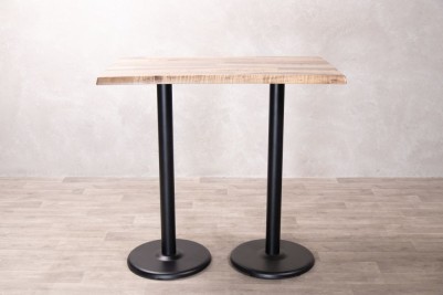 rustic-maple-rectangle-cafe-bar-table-round-bases