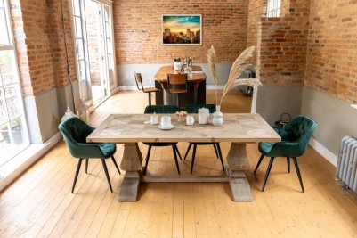 Saxton Reclaimed Pine Dining Table