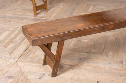 vintage folding benches