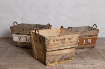 Vintage Log Crate Range
