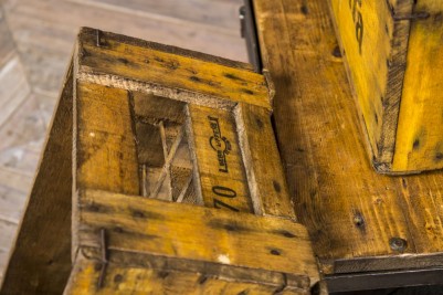 vintage wooden crate