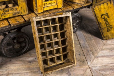 wooden bottle crate
