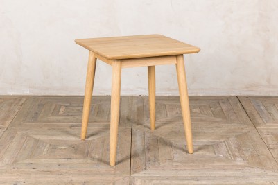 Scandinavian Style Dining Table In Oak 70cm x 70cm
