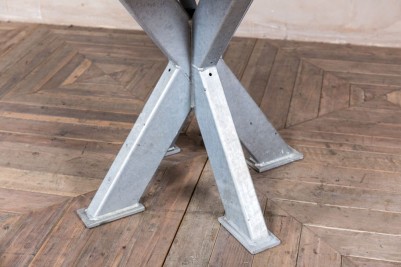 galvanised outdoor table
