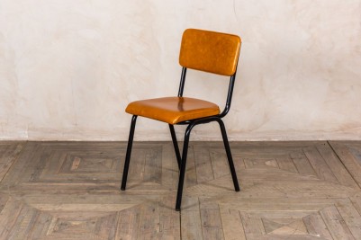 honey tan dining chair