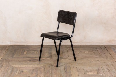 vintage black dining chair