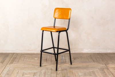 bar stool in honey tan