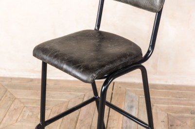 vintage grey seat stool