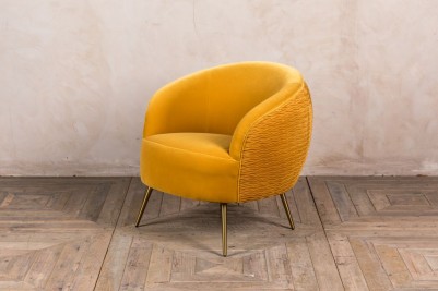 velvet accent chair