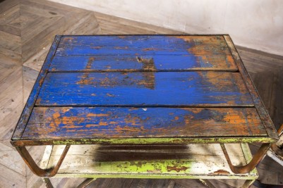 colourful low coffee table