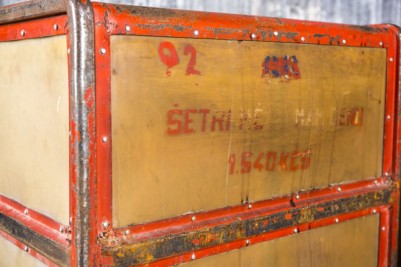 vintage trolley unit