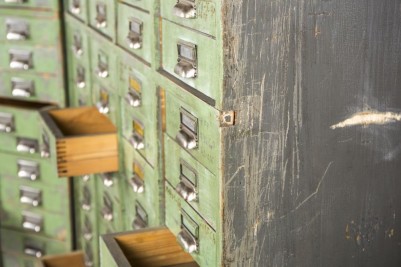 painted vintage drawers