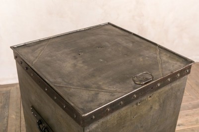 vintage metal box