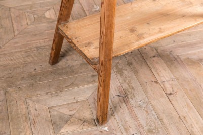 wooden hall table