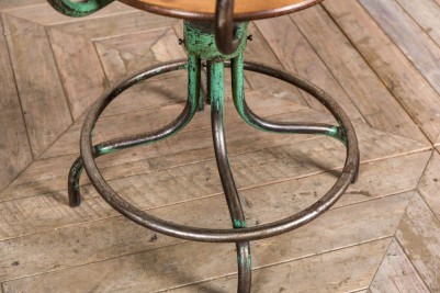 vintage metal base swivel chairs