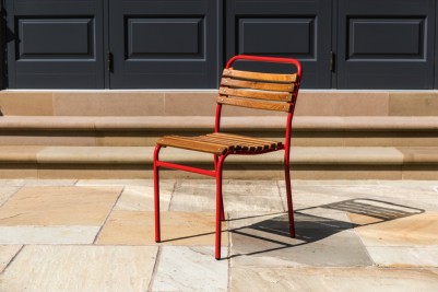 red-summer-outdoor-chair