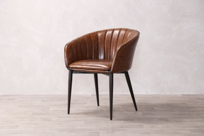 vintage brown sutton chair