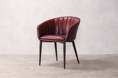 vintage red sutton chair