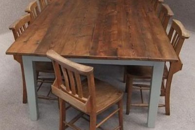 French farmhouse kitchen table