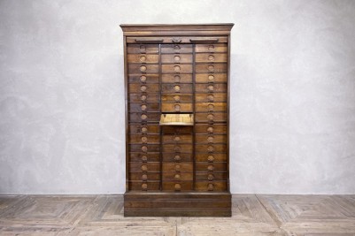 Tall Amberg's Letter Filing Cabinet