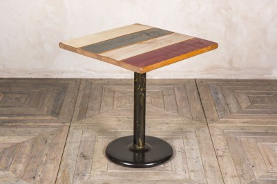 painted pedestal table