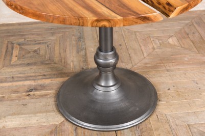 metal base cafe table