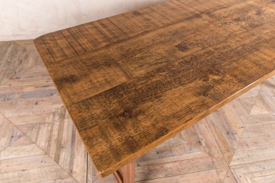 industrial style dining table