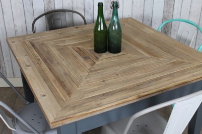 square plank dining table top