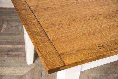 oak farmhouse table extending