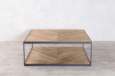 Tiverton Large Square Coffee Table in Weathered