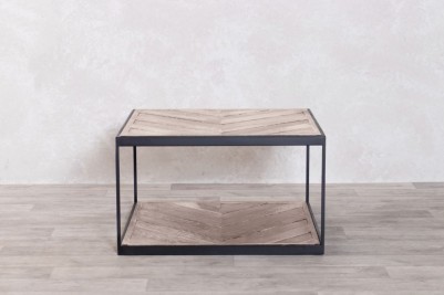 Tiverton Small Square Coffee Table in Pebble Grey