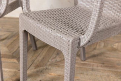 taupe outdoor chair