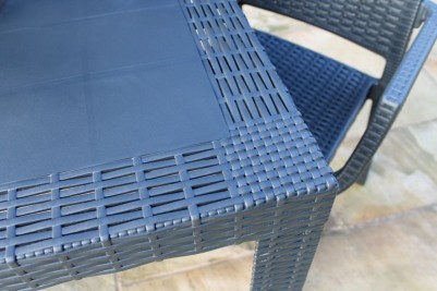 grey patio table