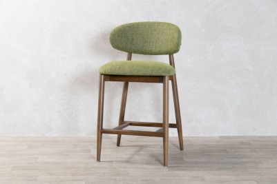 green-angle-stool
