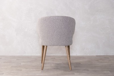 verona dining chair grey back view