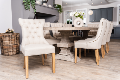 neutral dining chairs